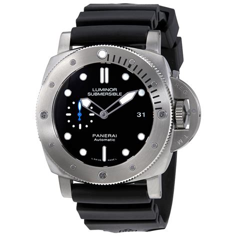 panerai submersible titanium.